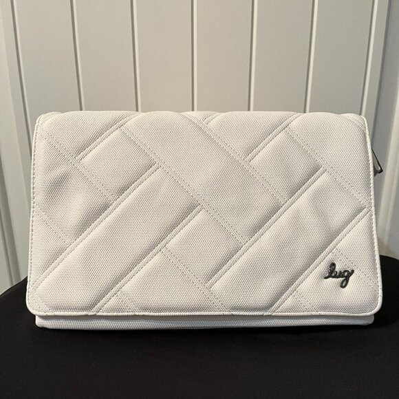 LUG Handbags - LUG Huddle Matte Luxe VL NWT in White